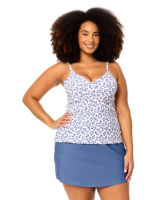 Plus Size Underwire Aries Tankini Top