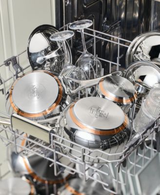 Nouvelle Copper Stainless Steel 6.5-Qt. Stockpot with Lid, Macy's Exclusive