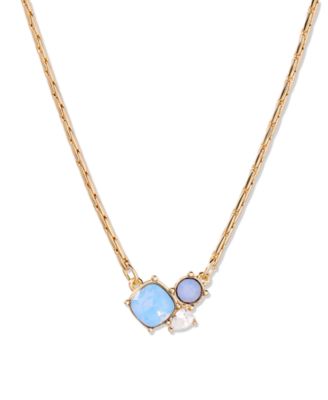 Gold-Tone Plated Victoria Opal Necklace