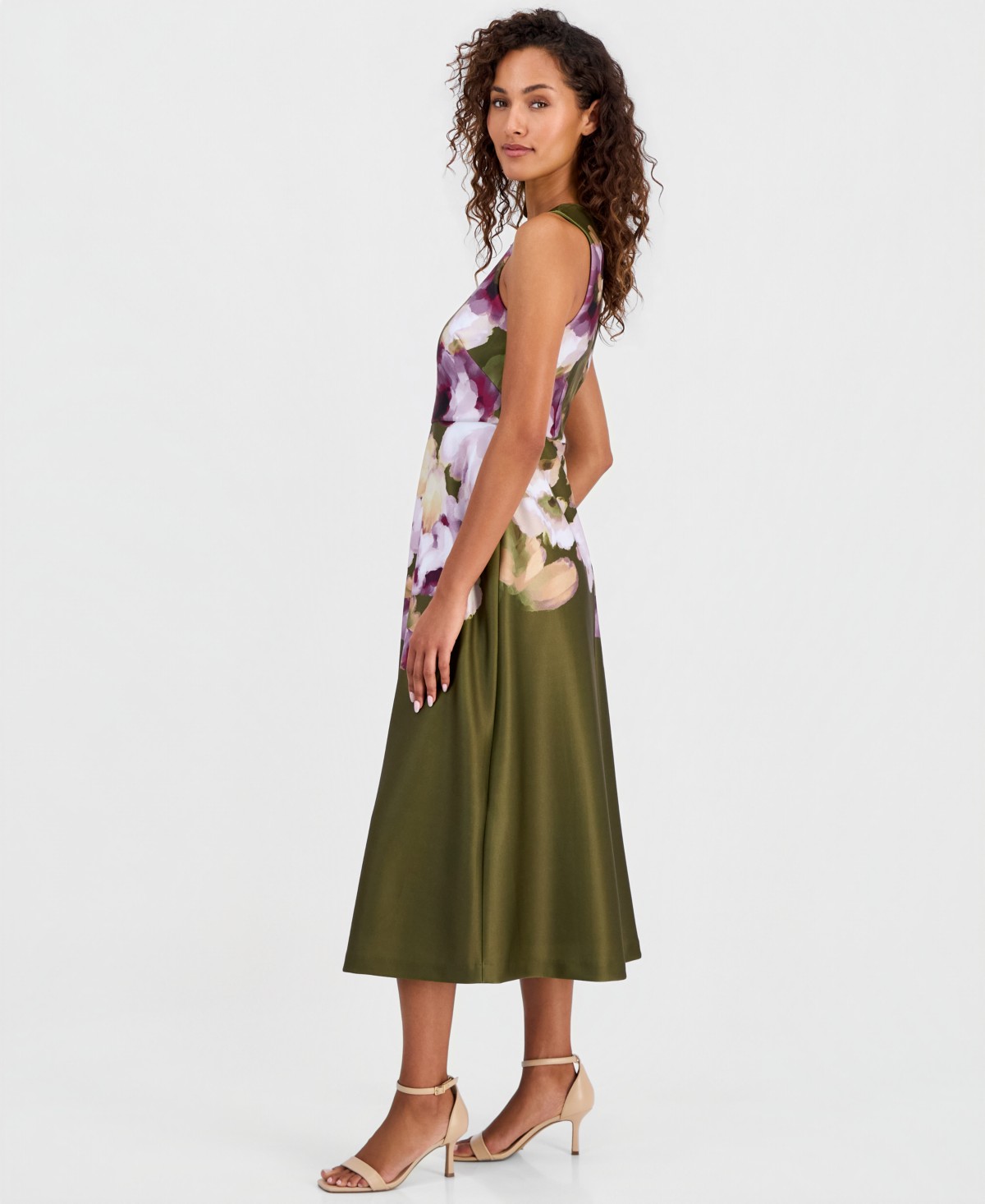 Женские платья Anne Klein Women's A-Line Midi Dress — фото 3