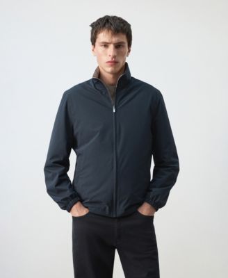 Men's Reversible Quilted Water-Repellent Reversible Jacket