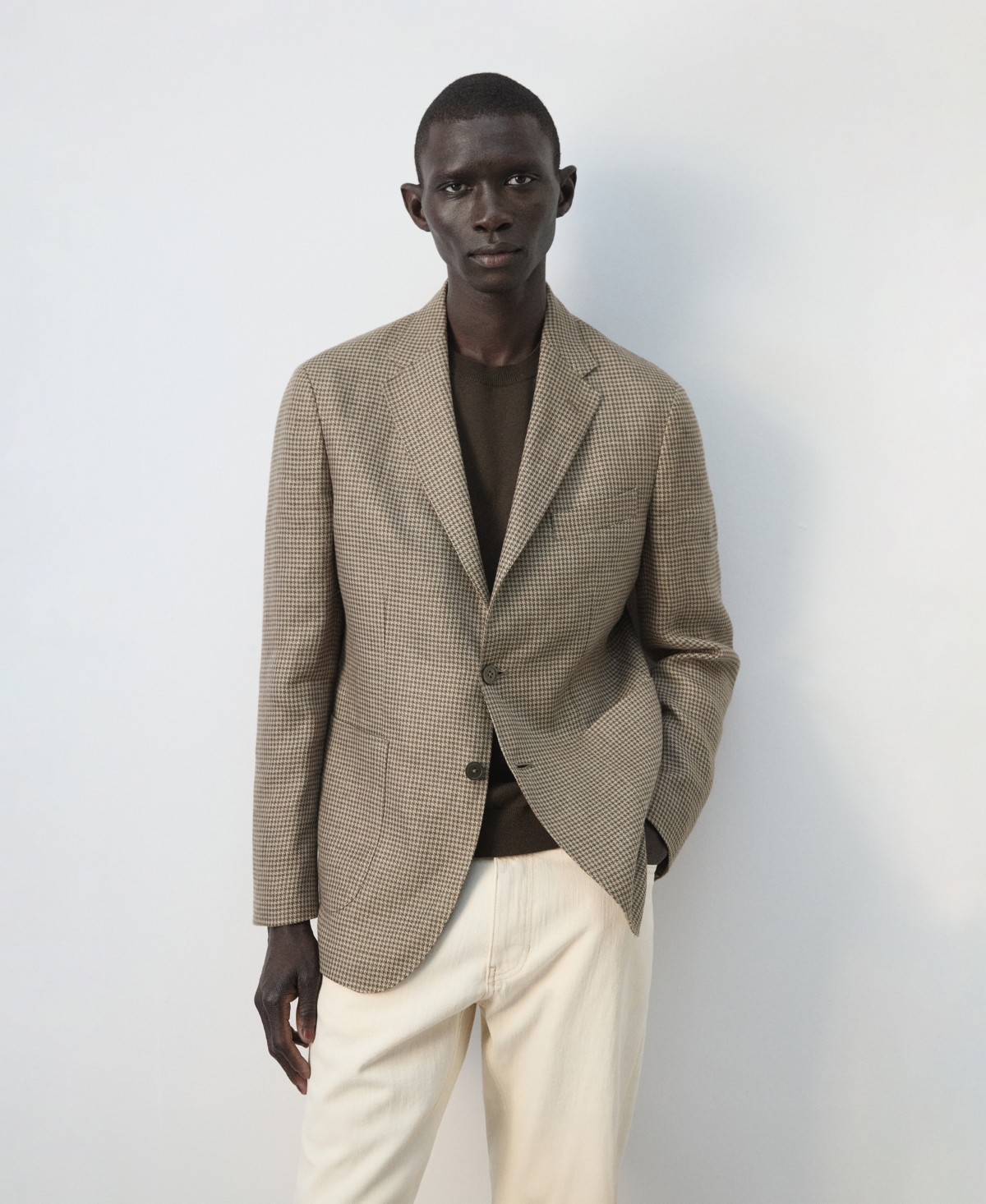 Mango Men's Patch Pockets Blazer