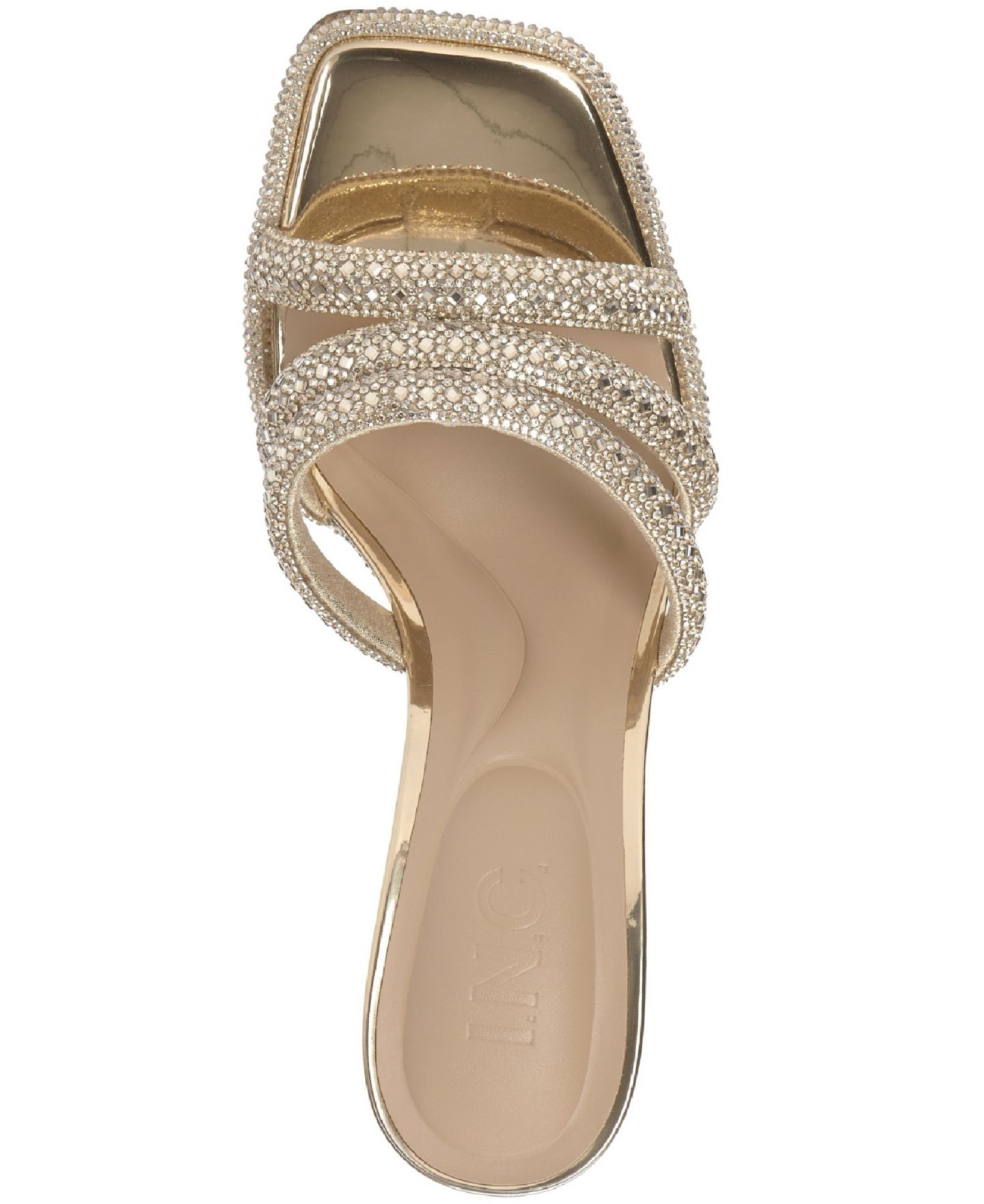 Женские сандалии I.N.C. International Concepts Tansie Bling Stiletto Heel, цвет: Золотой — фото 5