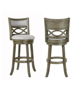 Manchester Wood Swivel Bar Stool (Set of 2 )