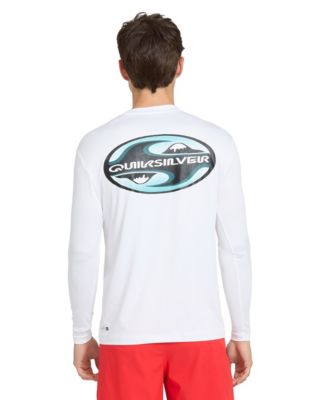 Men's Graphic Long-Sleeve Swim T-Shirt