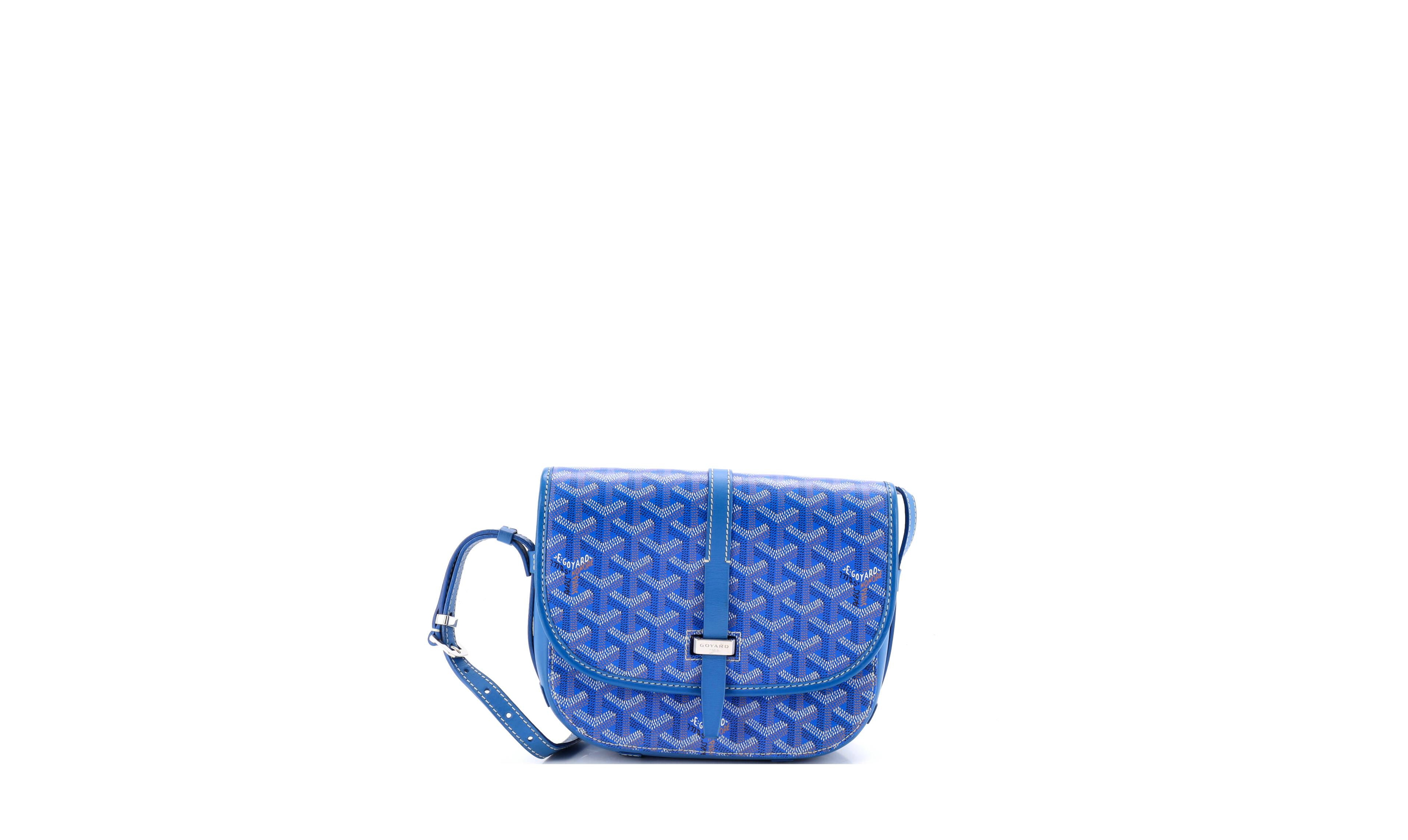 Pre-Owned Goyard Pm Belvedere Ii Messenger Bag Coated Canvas