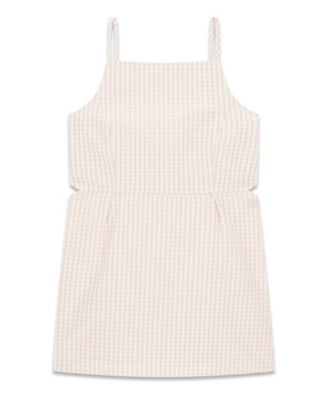 Girls' 7-16 Gingham Sleeveless Dress