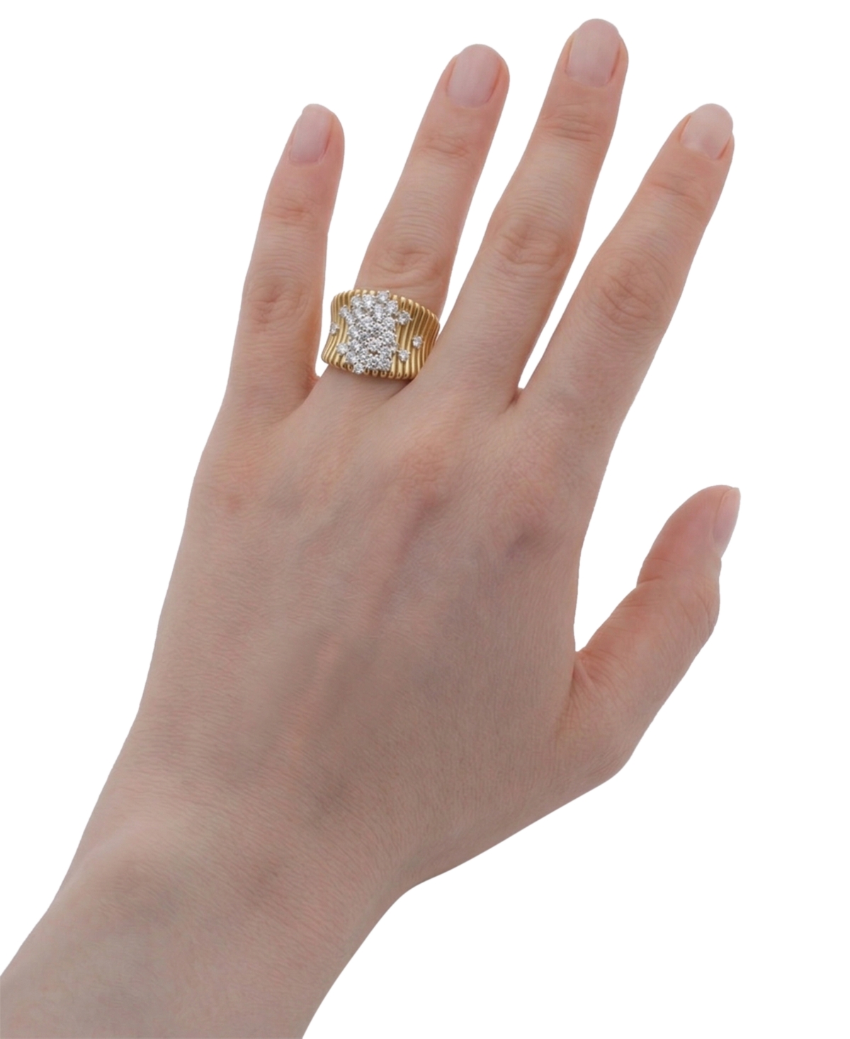 Macy's Diamond Ring (1 ct. t.w.) in 10k Yellow Gold