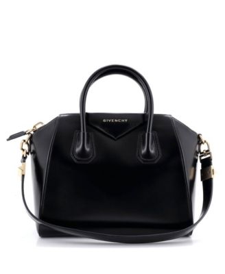 Small Antigona Bag Glazed Leather
