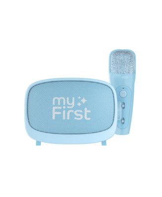 Voice 2 - Kids Mini Karaoke Machine with Wireless Microphone and Ai Voice Changer for Kids