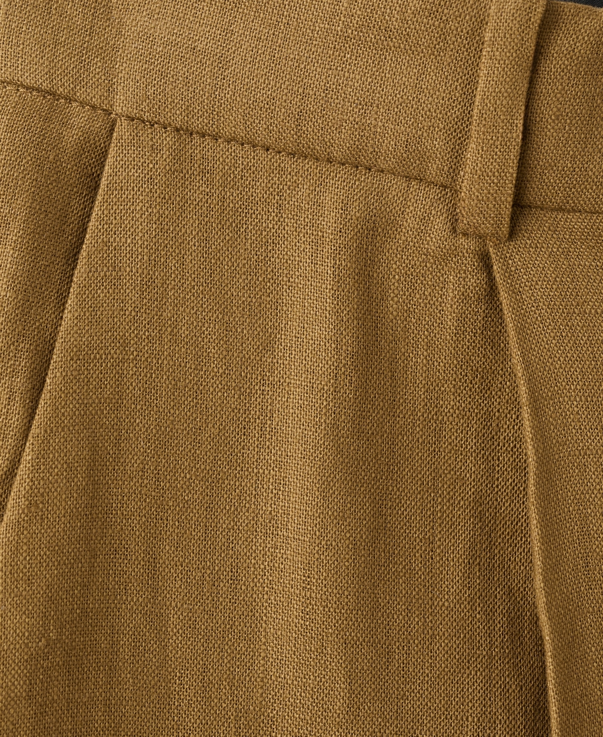 Mango Women's Straight-Fit Linen Suit Pants