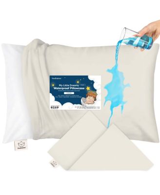 13X18 Toddler Pillowcase, Soft Waterproof Toddler Pillow Protector Cover for Kids, Boys, Girls, Travel