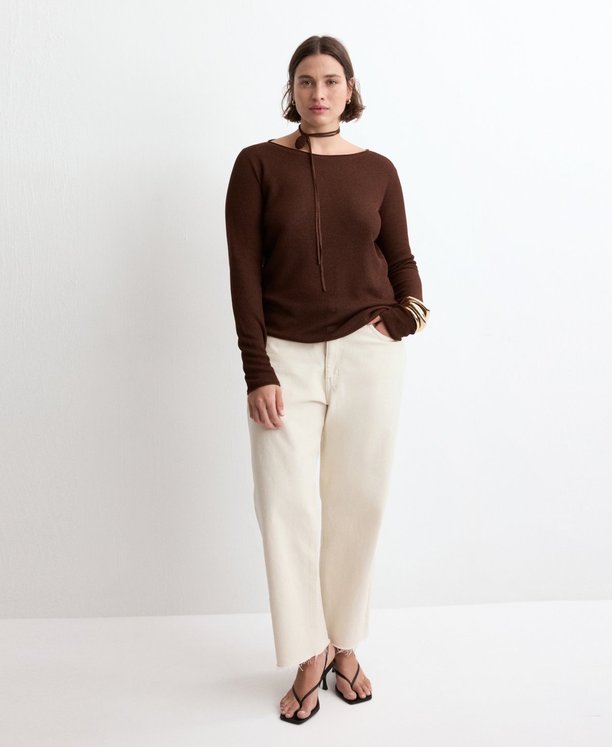 Mango Women's Fine-Knit Sweater