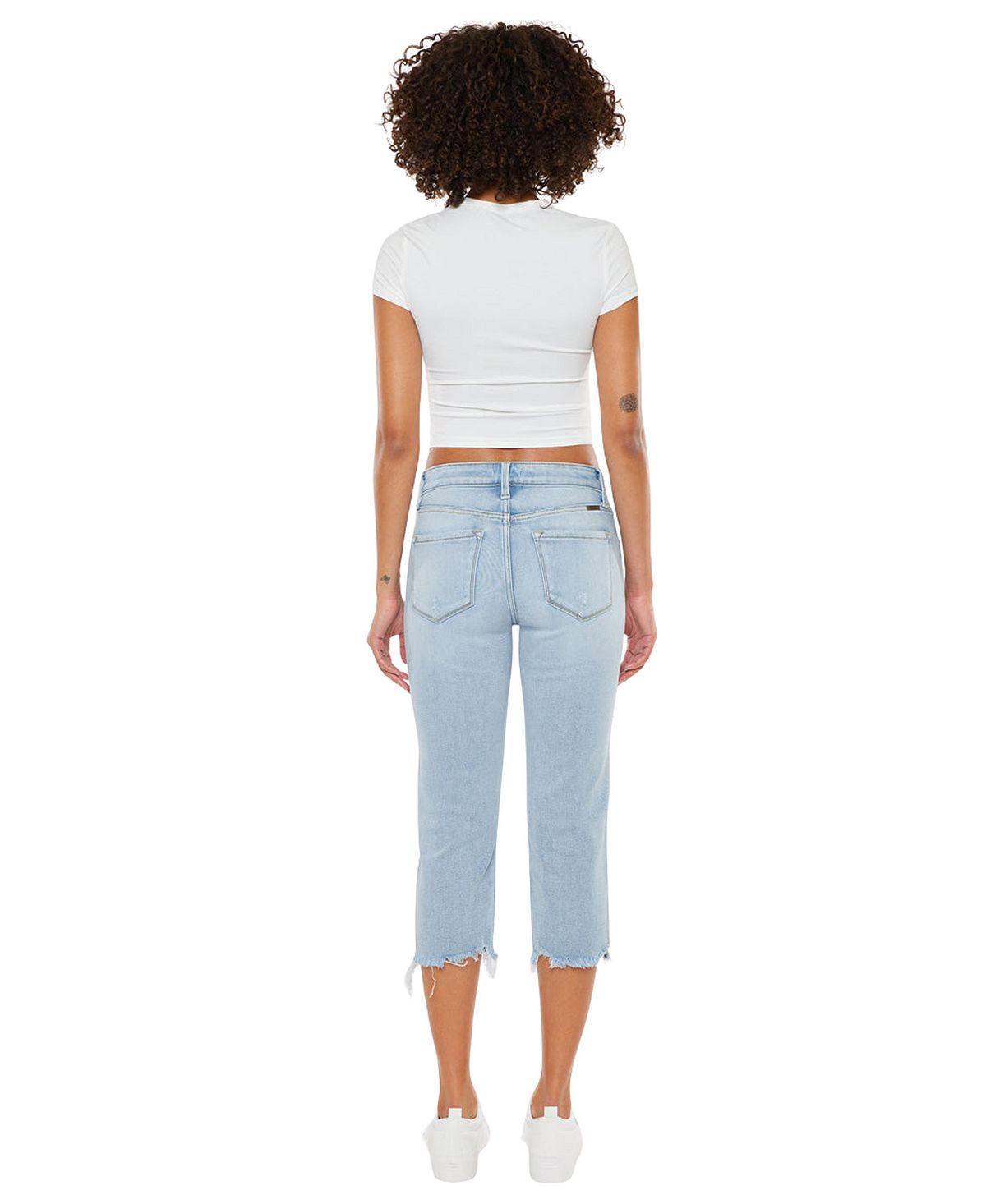 KanCan Women's Celene High-Rise Capris view 7 — MAYCSS fashion products