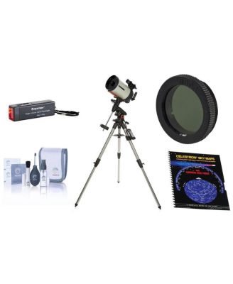 Advanced VX 8" EdgeHD Telescope - with Accessory Kit (Night Vision Flash Light, Sky Maps, Moon Filter, Optical Cleaning Kit)
