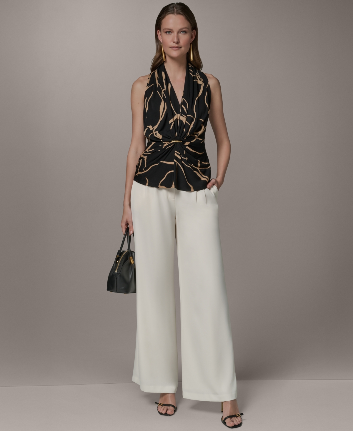 Donna Karan New York Women's V-Neck Top