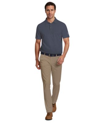 PGA TOUR Men's Golf Flag Geo Print Polo Shirt - Macy's