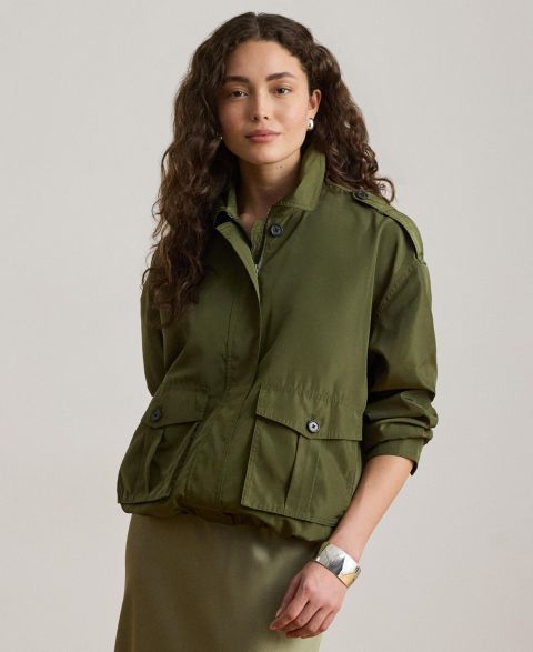 Женские куртки Lauren Ralph Lauren Full-Zip Windbreaker Jacket