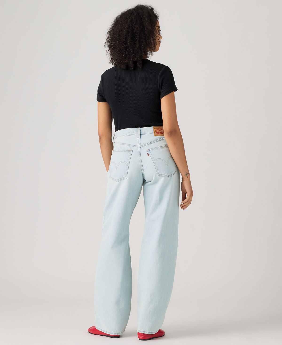 Levi's Women's Mid-Rise Middy Balloon Jeans, Macy's Exclusive view 4 — MAYCSS fashion products
