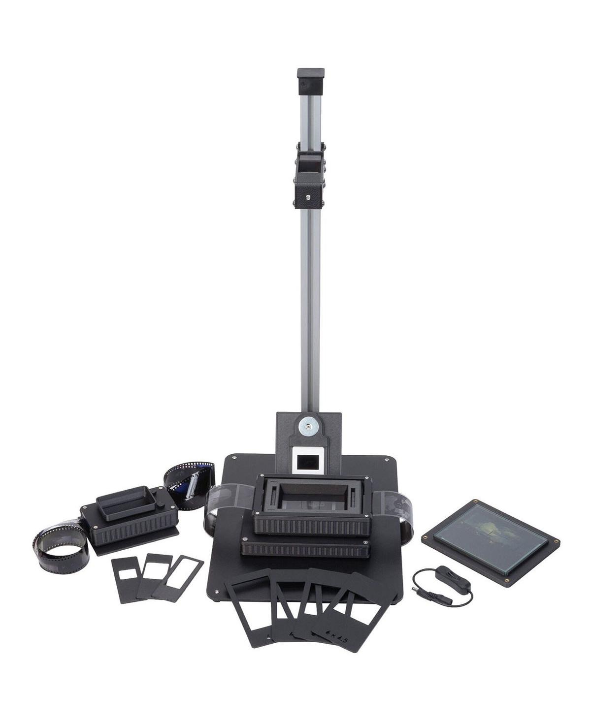 Negative Supply Enthusiast Plus Kit for 35mm, 120, and 4x5" Film Scanning with Basic Riser Xl - Black