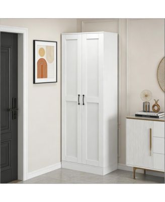 Freestanding Storage Cabinet Kitchen Cabinet with Adjustable Shelves