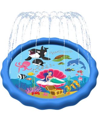 Splash Pad Sprinkler Pool Backyard Summer Outdoor Toys