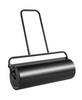 17 Gallon Sand Water Filled Yard Roller Steel Push Pull Lawn Roller