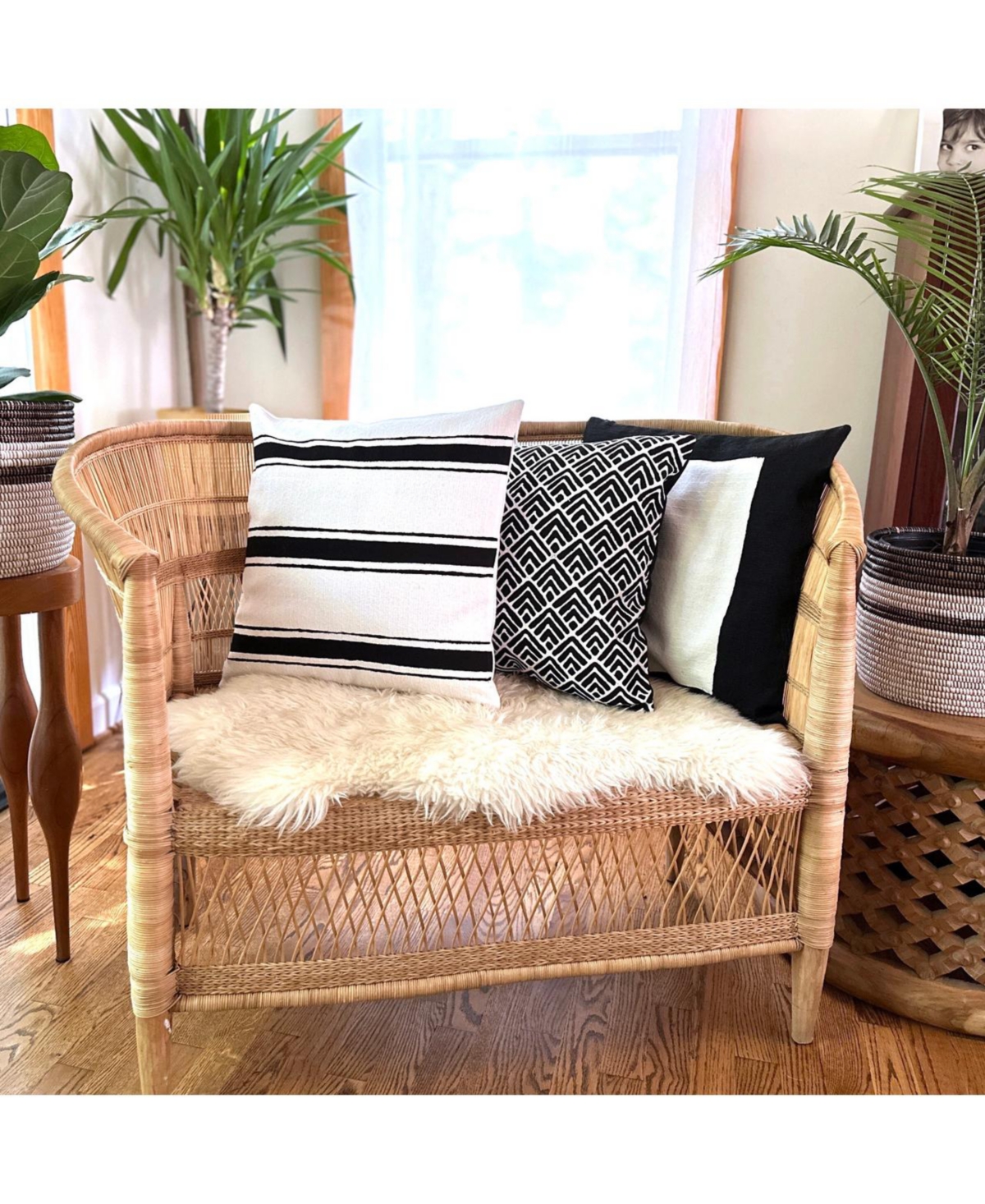 Mbare, Striped Sadza Pillow