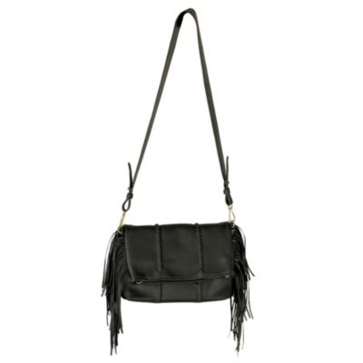 Medium Fringe Leather Crossbody Messenger