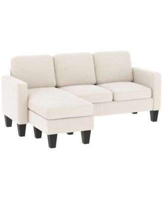 Sectional Sofa, L Shaped Couch with Reversible Chaise
