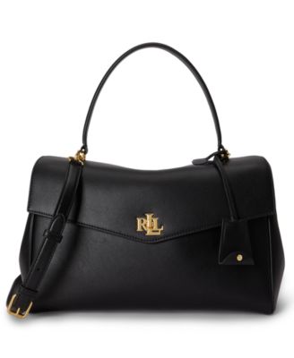 Farrah Soft Leather Medium Satchel Handbag