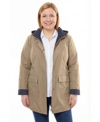Women's Within Dot Trim Raincoat