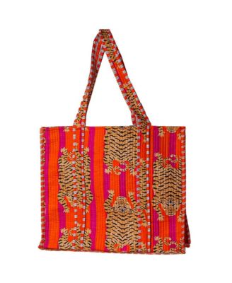 Quilted Feline Tote