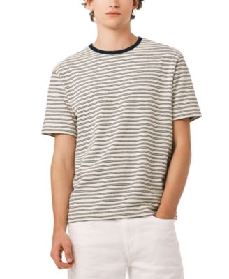 Men's Kindo Knit Horizontal Stripes T-shirt