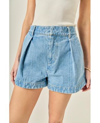 Women's High Waisted Denim Shorts