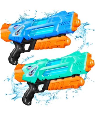 2 Pack Water Blaster Soaker Outdoor Beach Pool Toy Gift