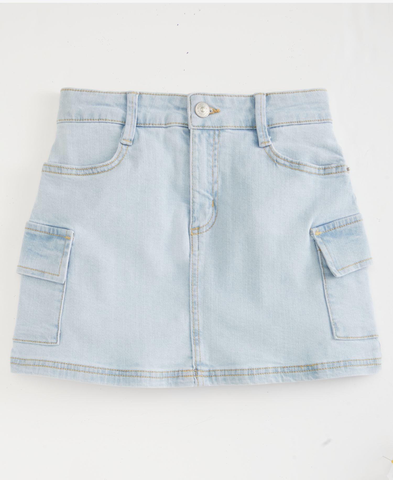 Girls' XS-XL Denim Cargo Skort
