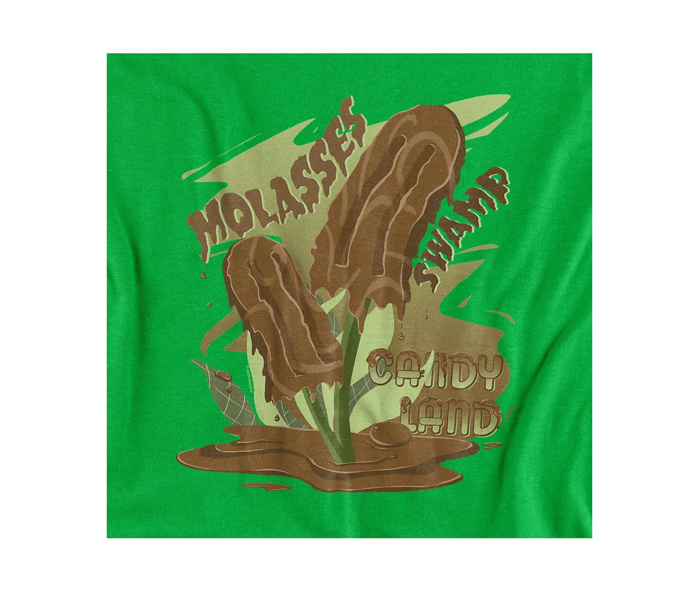 Мужская футболка Logovision Candy Land Melting Molasses Popsicle, цвет: Зелёный — фото 3