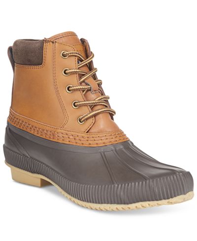 Tommy Hilfiger Men's Casey Waterproof Duck Boots, Only at Macy's