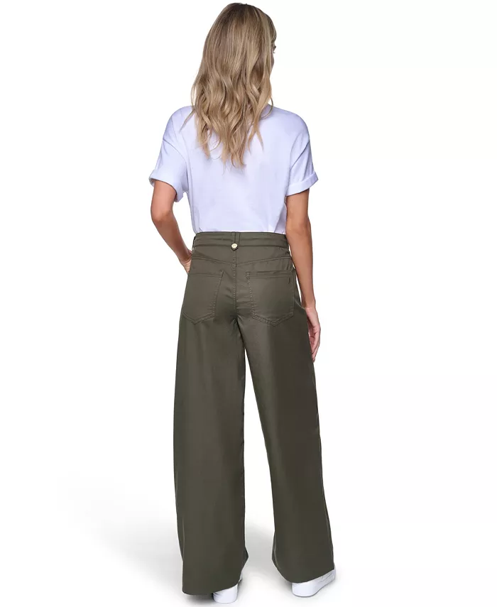 Women's Cotton-Blend Drawstring Relaxed-Fit Pants - thumbnail 5