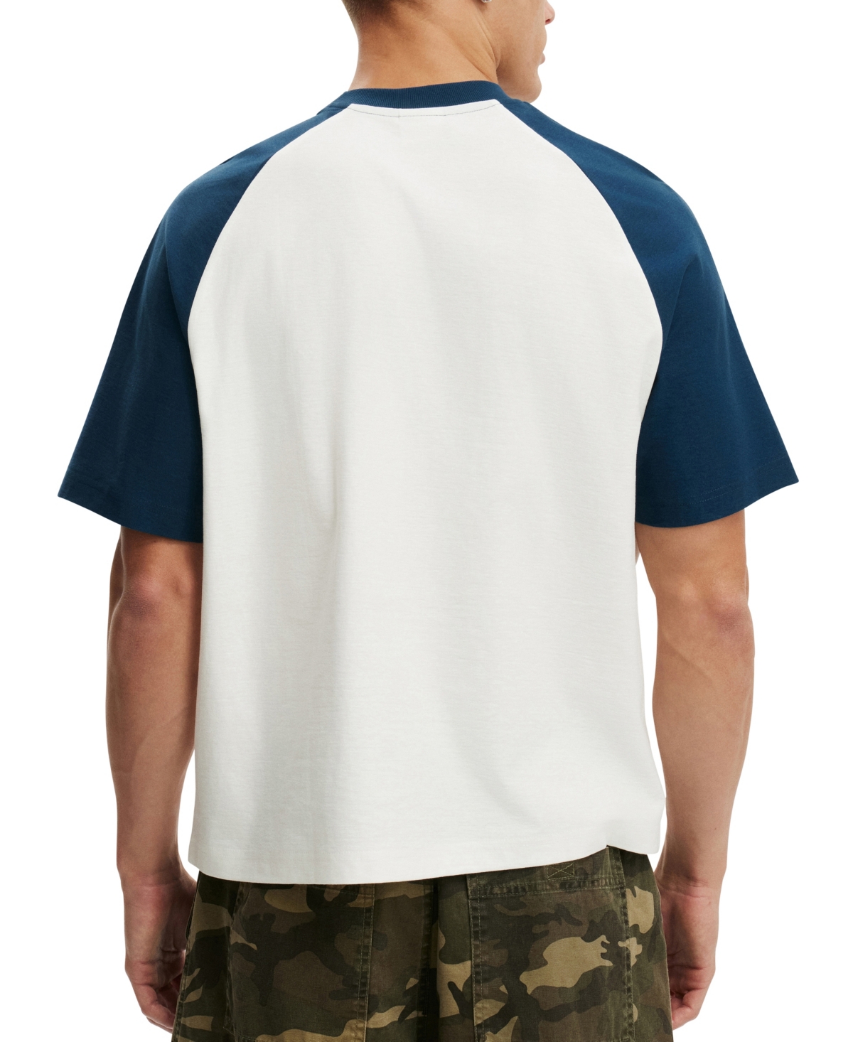 Cotton On Men's Cropped Modern-Fit Graphic T-Shirt