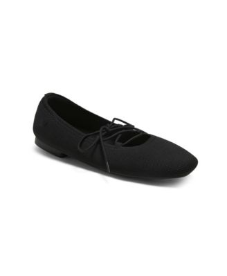 Women's  Miley 3 Laces Included Square-Toe Lace-Up Mary Janes Flats