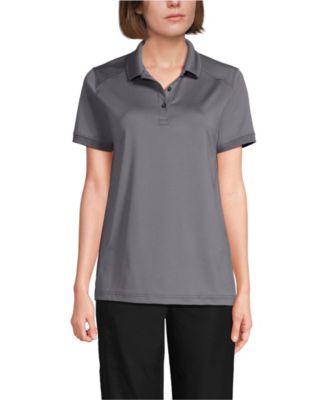 Women's School Uniform Short Sleeve Rapid Dry Polo Shirt