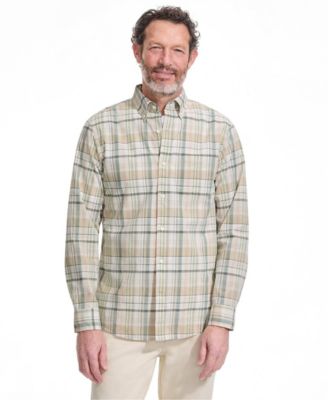 Men's Long Sleeve Madras Shirt