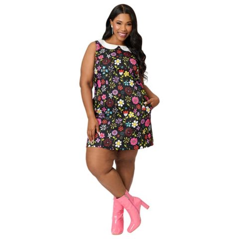 Женское платье Smak Parlour Plus Size 1960s Sleeveless Shift