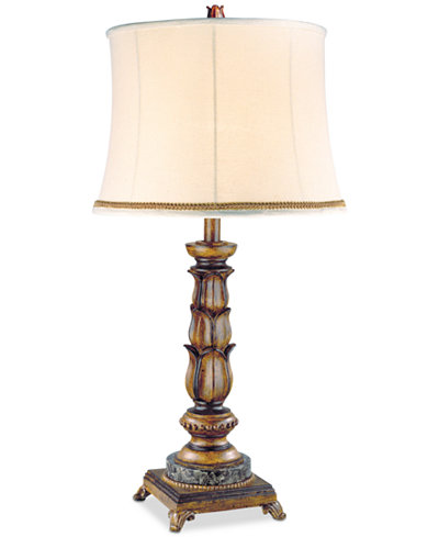 kathy ireland Home by Pacific Coast Golden Treasure Table Lamp