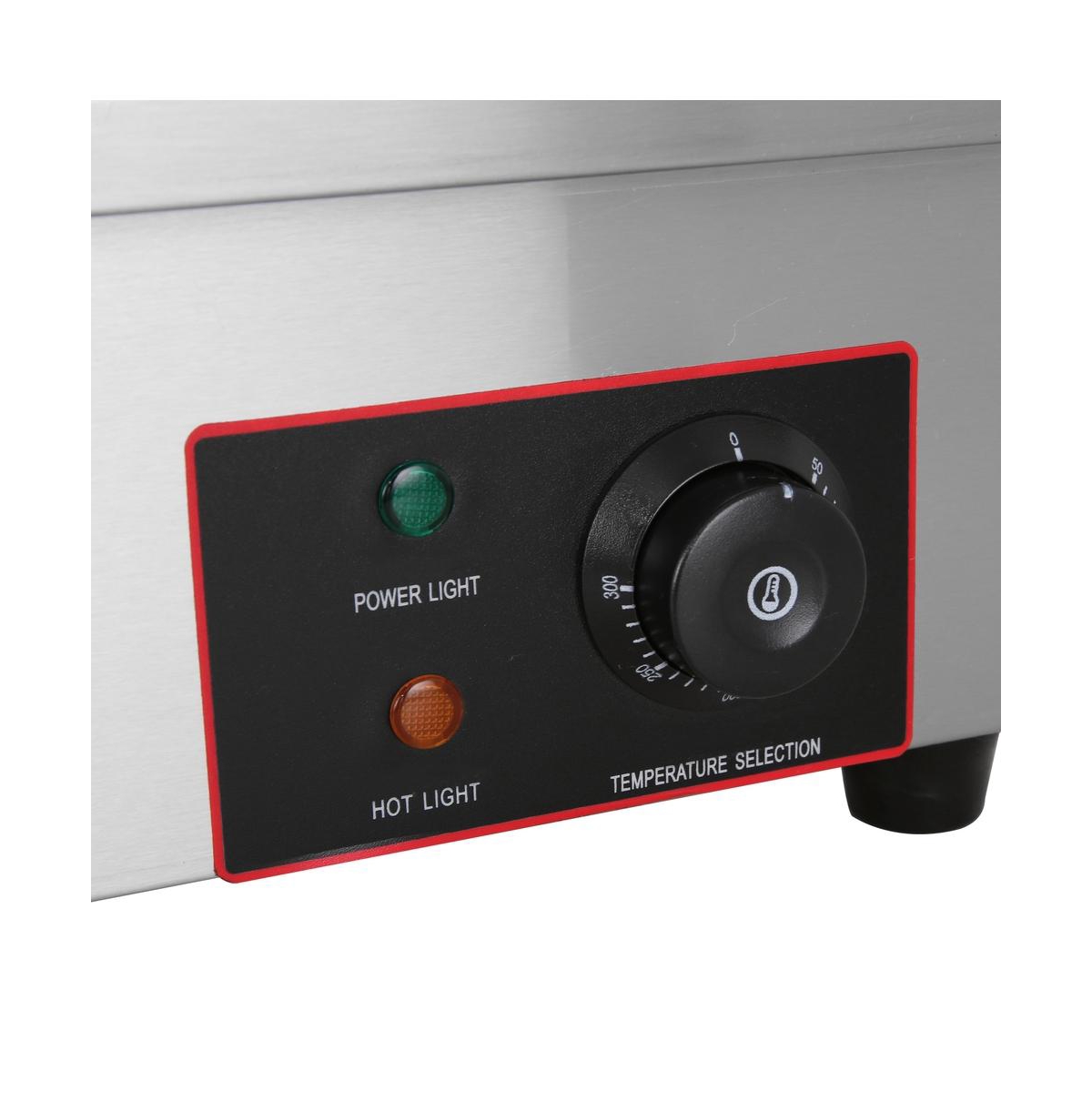 Artudatech 22-Inch Electric Griddle – 3000W Stainless Steel Flat Top with Adjustable Temp