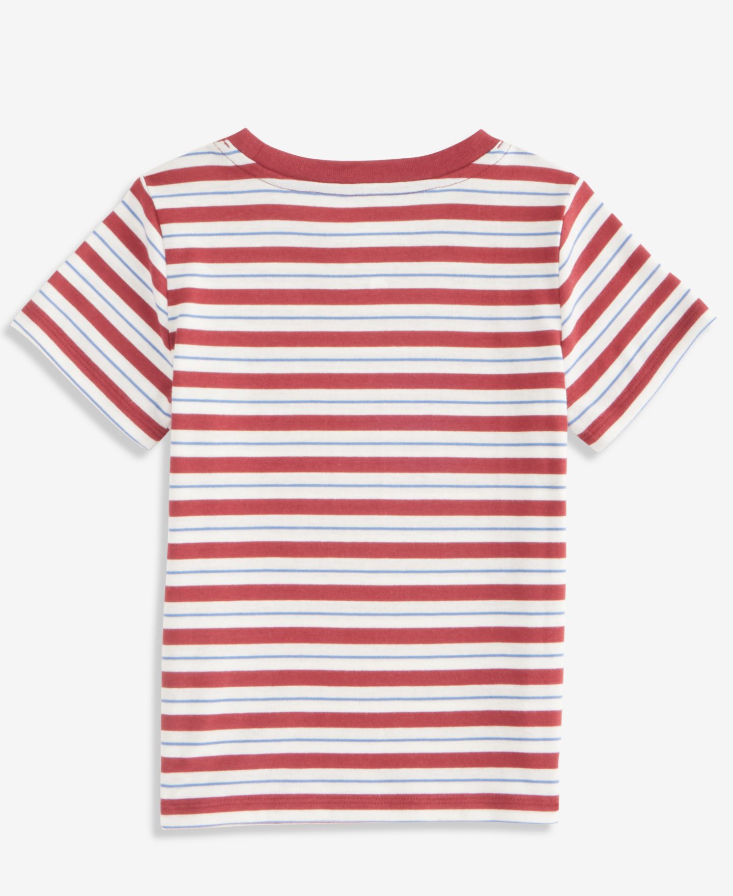 Футболки Macy's Epic Threads Boys 12M-5T Striped, цвет: Chinese Ap — фото 3