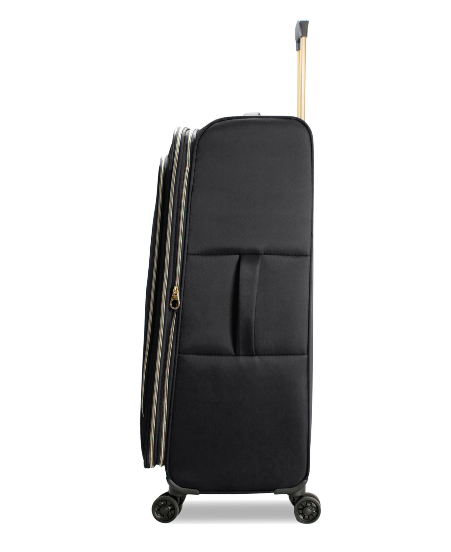 Чемоданы STELLA BLANC Sloane 3-Piece Softside Expandable Spinner Luggage Set, цвет: Чёрный — фото 8