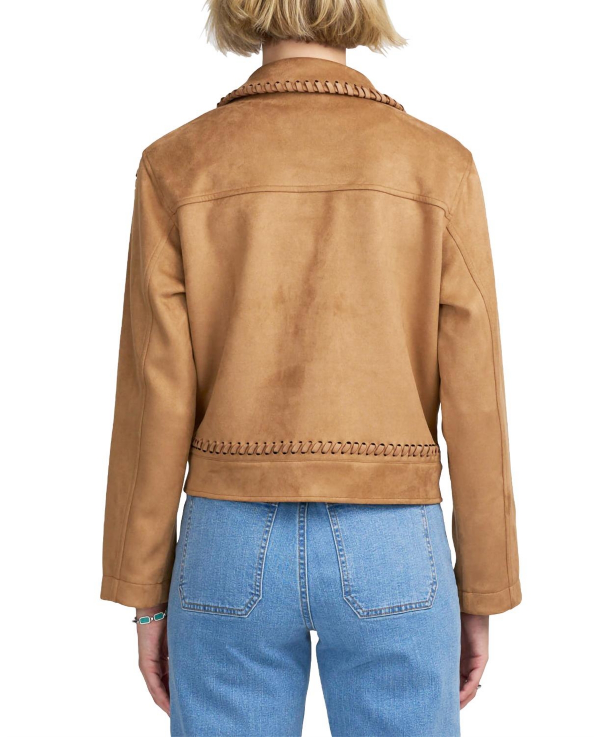 Elle Collection Women's Faux Suede Jacket